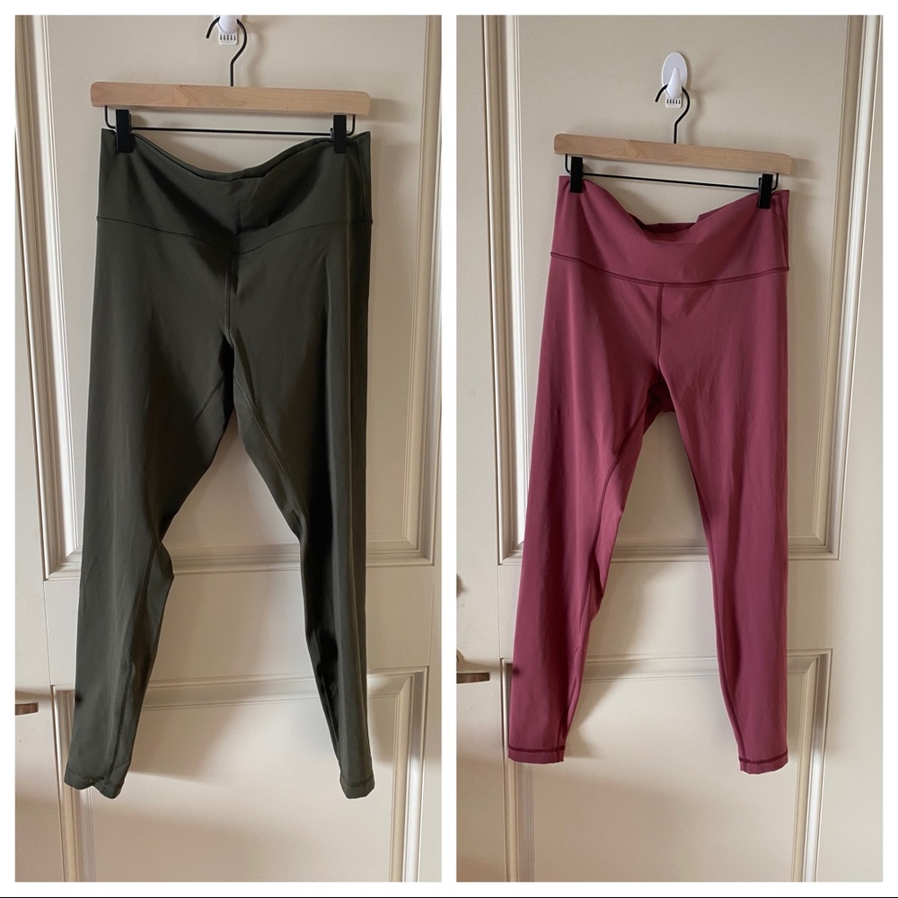 Lululemon Wunder Under High Rise Tights 28” Set